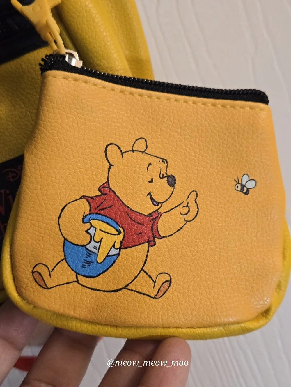 Winnie the Pooh Mini Backpack w/ Detachable Pouch & Hunny Charm